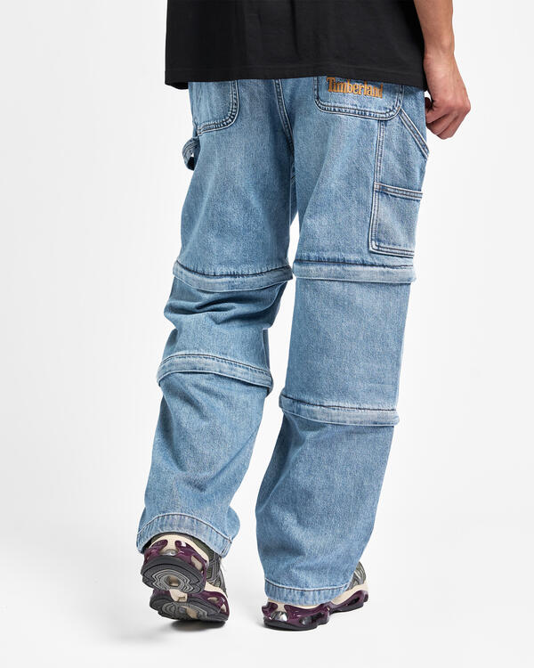 Timberland x BEAMS Denim Carpenter Zip-Off Pant | TBC0YHBYBQ81